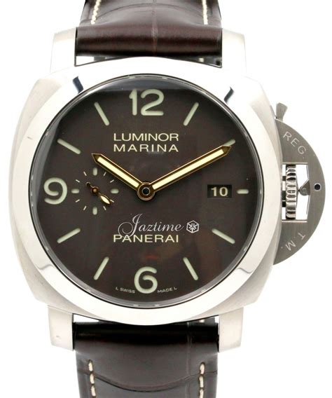 Panerai Luminor Marina 1950 PAM 351 Titanium Gold Hands 